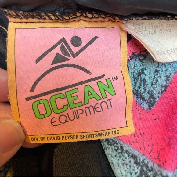 Ocean Equipment L Vintage 80s Half Zip WindBreaker - Picture 3 of 7